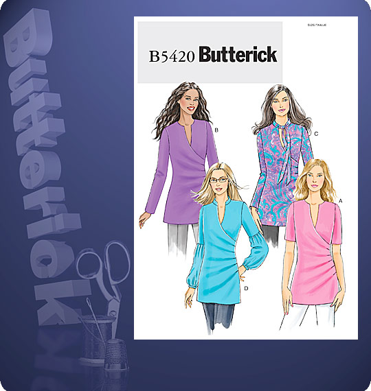 Click to magnify/shrink Butterick 5420