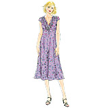 Butterick 5484 Pattern ( Size 8-10-12-14 )