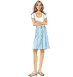 Butterick 5649 Pattern ( Size 8-10-12-14-16 )