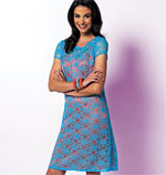 Butterick 5812 Pattern ( Size 14-16-18-20-22 )
