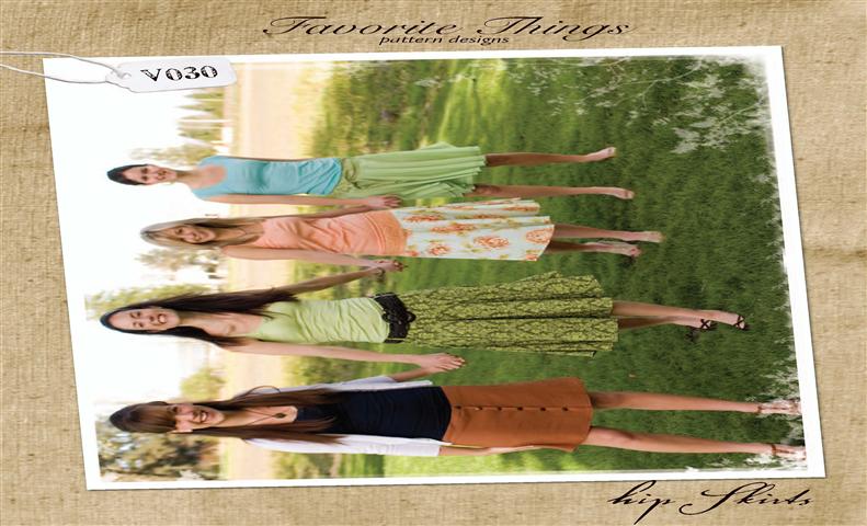 Favorite Things Hip Skirts Pattern