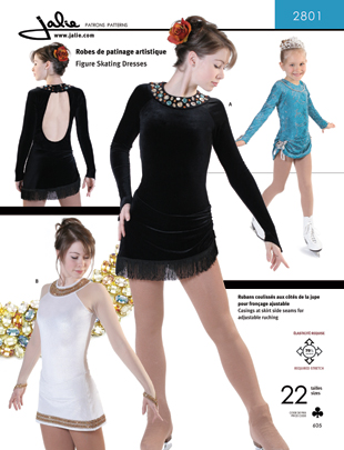 Figure skating dress patterns