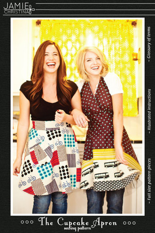Jamie Christina Cupcake Apron Pattern (JC310CA)