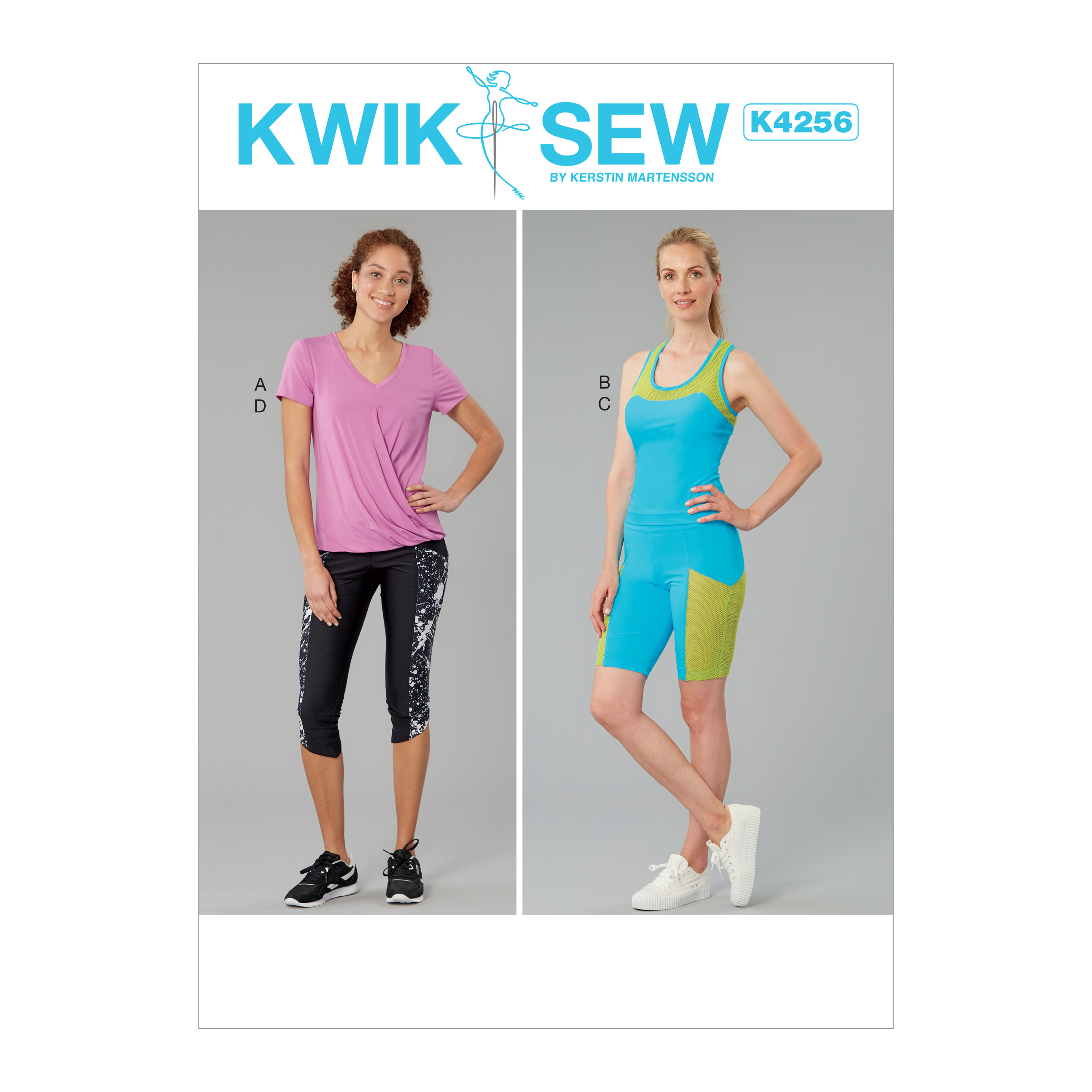 Kwik Sew Misses Top Tank Shorts And Capris