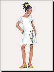 McCalls 2074 Pattern ( Size 7-8-10 )