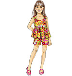 McCalls 6305 Pattern( Size 1-2-3-4-5-6 )