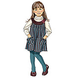 McCalls 6377 Pattern ( Size 2-3-4-5-6-7-8 )