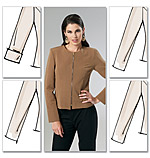 McCalls 6441 Pattern ( Size 8-10-12-14 )
