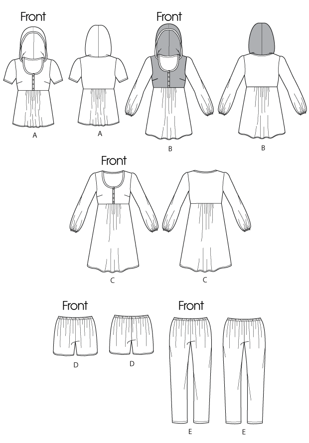 Click to magnify/shrink Line Drawing