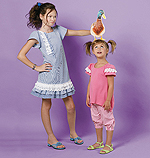 McCalls 6498 Pattern ( Size 3-4-5-6 )
