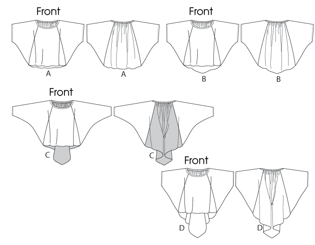 Click to magnify/shrink Line Drawing