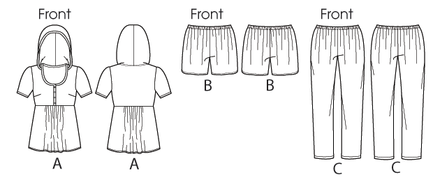 Click to magnify/shrink Line Drawing
