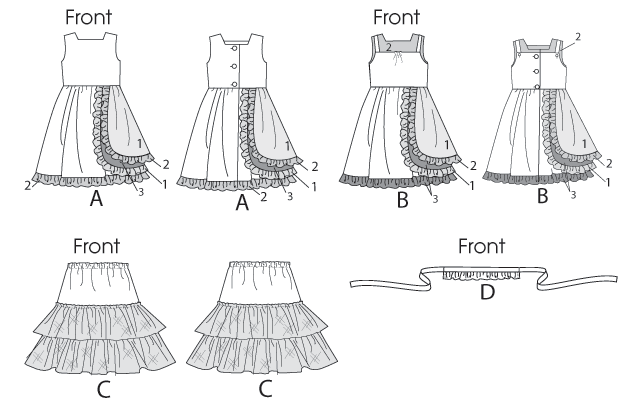 Click to magnify/shrink Line Drawing