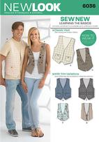 New Look 6036 Pattern ( Size 6-16/XS-XL )