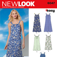 New Look 6047 Pattern ( Size 10-12-14-16-18-20-22 )