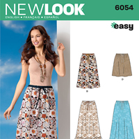 New Look 6054 Pattern ( Size 10-12-14-16-18-20-22 )