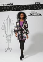 New Look 6072 Pattern ( Size 10-12-14-16-18-20-22 )