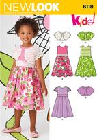 New Look 6118 Pattern ( Size 3-4-5-6-7-8 )