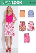 New Look 6128 Pattern ( Size 4-6-8-10-12-14-16 )