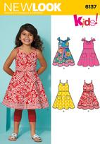 New Look 6137 Pattern ( Size 3-4-5-6-7-8 )