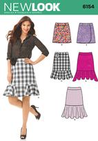 New Look 6154 Pattern ( Size 10-12-14-16-18-20-22 )