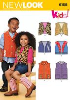 New Look 6158 Pattern ( Size 3-4-5-6-7-8 )