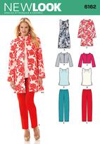 New Look 6162 Pattern ( Size 10-12-14-16-18-20-22 )