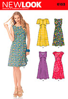 New Look 6183 Pattern ( Size 10-12-14-16-18-20-22 )