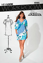 New Look 6185 Pattern ( Size 4-6-8-10-12-14-16 )