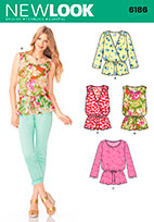 New Look 6186 Pattern ( Size 8-10-12-14-16-18 )