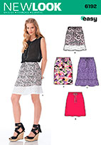 New Look 6192 Pattern ( Size 10-12-14-16-18-20-22 )