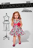 New Look 6201 Pattern ( Size 1/2-1-2-3-4 )