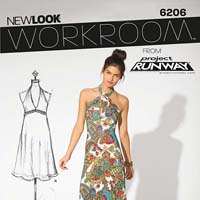 New Look 6206 Pattern ( Size 4-6-8-10-12-14-16 )