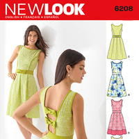 New Look 6208 Pattern ( Size 8-10-12-14-16-18 )