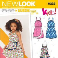 New Look 6222 Pattern ( Size 3-4-5-6-7-8 )