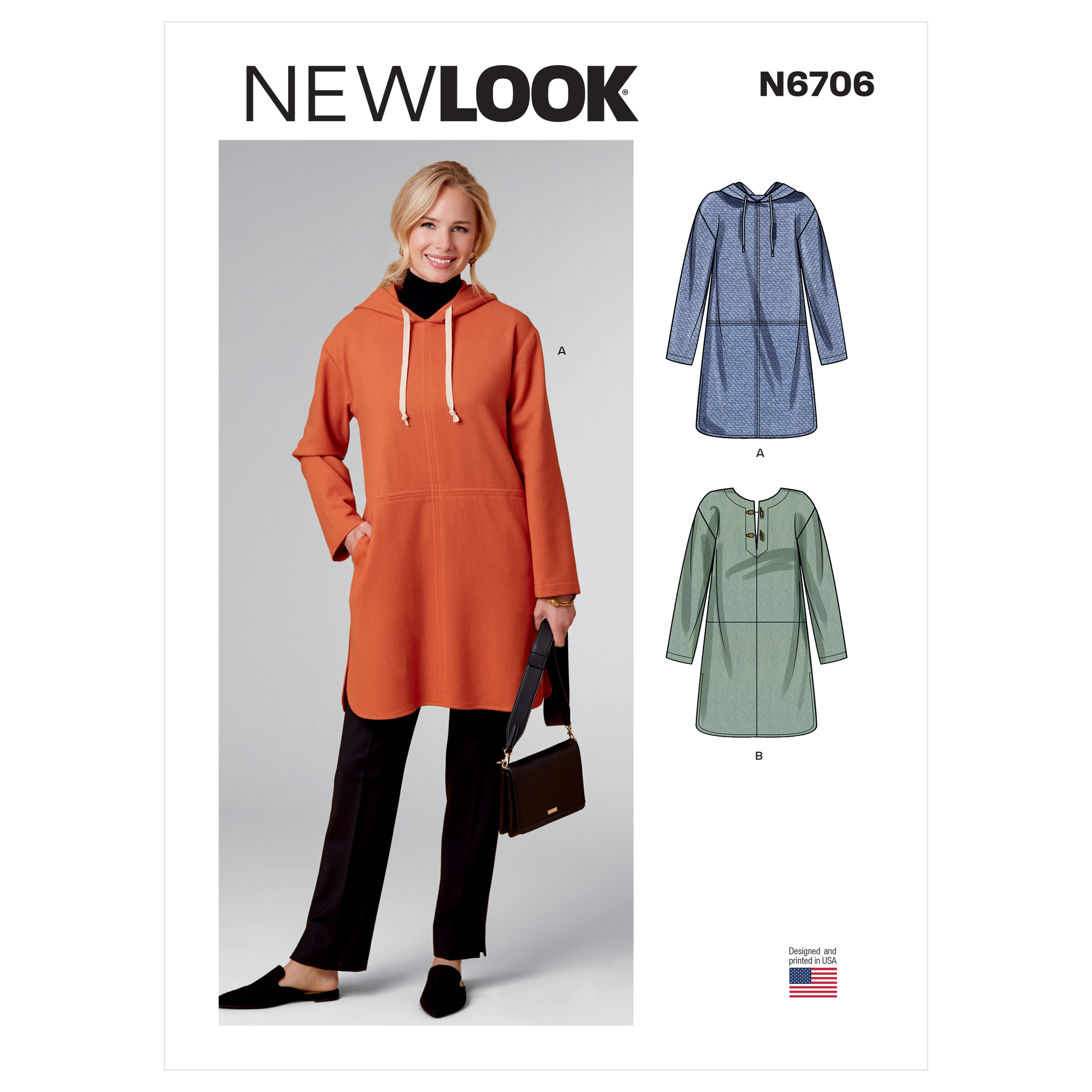 New Look 6706 Misses Jackets