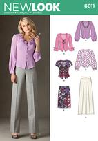 New Look 6011 Pattern( Size 10-12-14-16-18-20-22 )