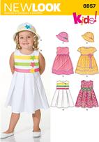 New Look 6957 Pattern( Size 1/2-1-2-3-4 )