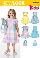 New Look 6959 Pattern( Size 3-4-5-6-7-8 )