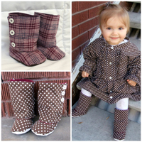 3 Button Boots