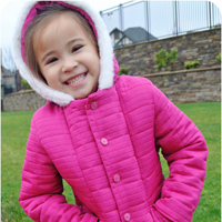 Alpine Wonderland Puffy Coat