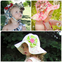 Floppy Flower Sun Hat