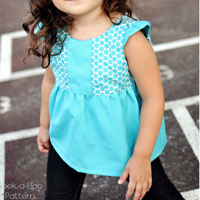 Hopscotch Top, Tunic, and Dress