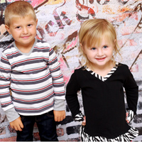 Play Date V-Neck Tee