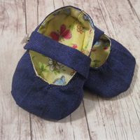 Pleated Mary Janes