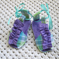 Ruffle Strap Sandals
