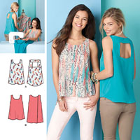 Simplicity 1589 Pattern ( Size 4-6-8-10-12-14-16 )