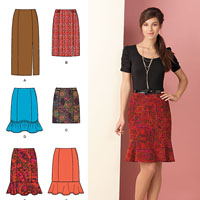 Simplicity 1591 Pattern ( Size 14-16-18-20-22 )