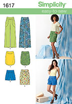 Simplicity 1617 Pattern ( Size 12-14-16-18-20 )