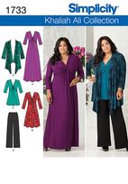 Simplicity 1733 Pattern ( Size 10-12-14-16-18 )